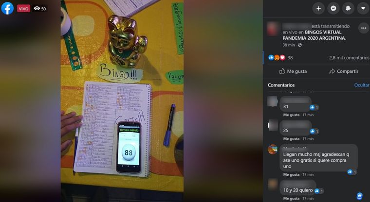Online Con la pandemia, la timba se mudó a las pantallas.
