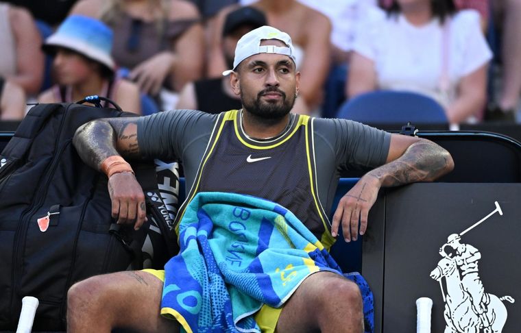 Kyrgios podría retirarse a final de temporada. Foto: EFE