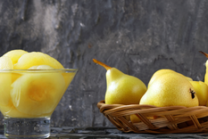 Receta de peras en almíbar suaves y dulces