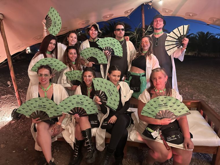 Un team de Vuelo Controlado, a punto de salir de ronda. Foto: MDZ