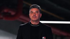 El Muñeco, con la mente puesta en la vuelta ante Palmeiras. El Muñeco, con la mente puesta en la vuelta ante Palmeiras.