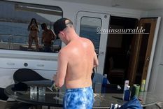 Marbella. Sofia Clerici filtró las fotos y rompió la carrera de Martín Insaurralde. Foto: Instagram