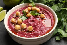 este es el dip del verano: hummus de remolacha delicioso y en pocos pasos