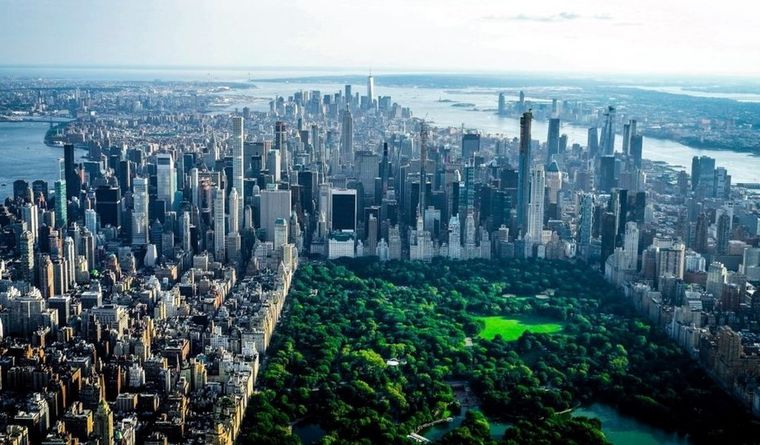 El sismo en Estados Unidos se sintió en la Gran Manzana de Nueva York. Foto: Efe.