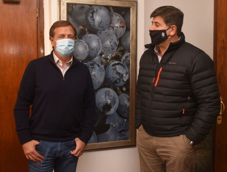 Suarez y Abed: los sueldos seguirán congelados.