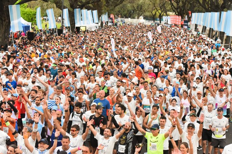 La maratón 42k se corre el domingo desde las 7 horas, con largada en Avenida Figueroa Alcorta y Dorrego. Foto: Carreras y maratones Ñandu