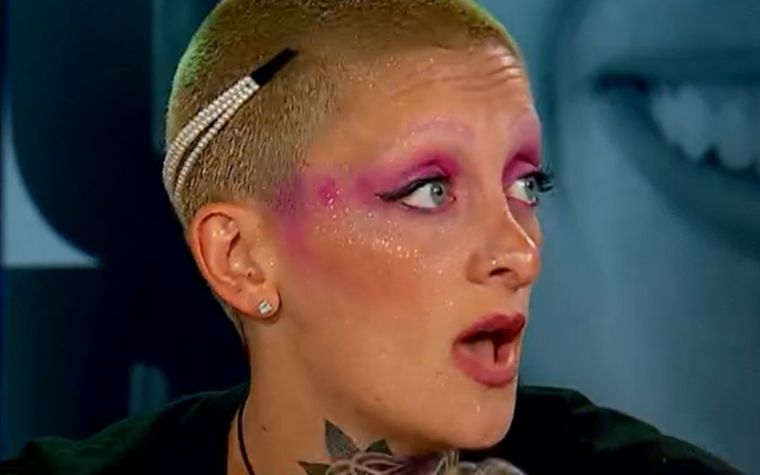 Furia escuchó un nuevo grito en Gran Hermano. Foto: Captura TV.