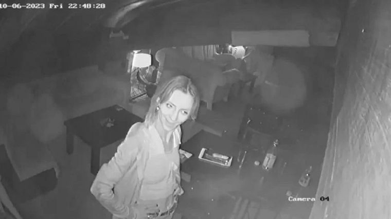 La acusada Foto: Captura video