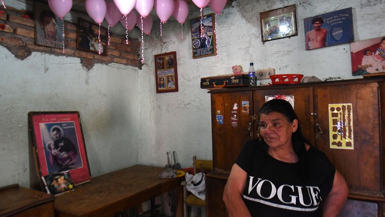 Paula Chávez, la madre de los cinco hermanos que fueron asesinados en Godoy Cruz. 
