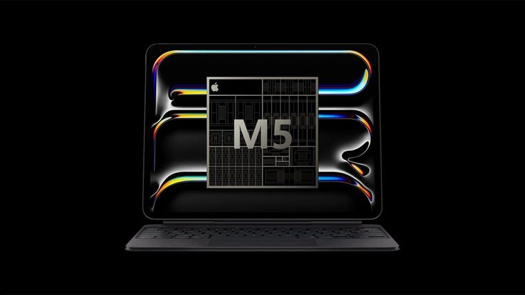 El iPad Pro con chip M5 ofrece una pantalla OLED deslumbrante y máxima potencia. El iPad Pro con chip M5 ofrece una pantalla OLED deslumbrante y máxima potencia.