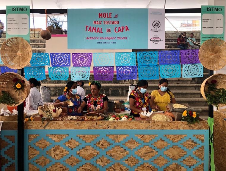 Cuarto Encuentro de Cocineras Tradicionales de Oaxaca Foto: Santiago Alvarez Tocalli