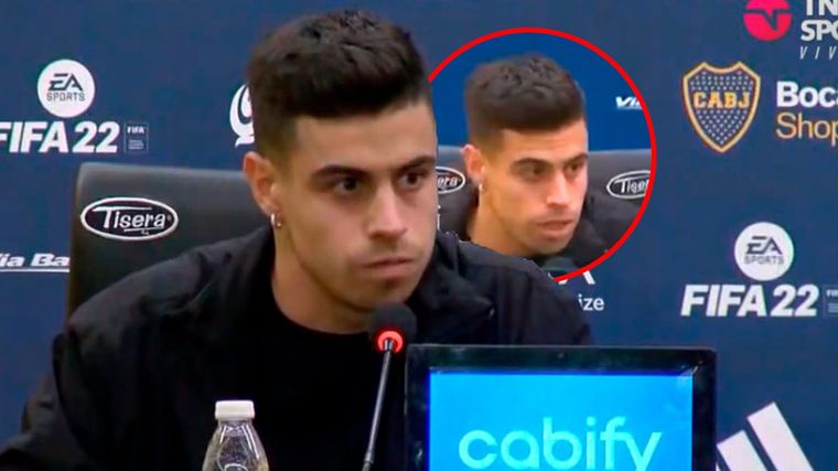 Payero se incomodó al recibir una pregunta sobre Battaglia en su presentación como jugador de Boca.