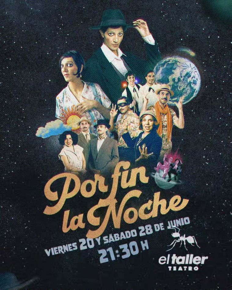 Foto: Instagram/ @porfinlanoche_teatro. Foto: Instagram/ @porfinlanoche_teatro.