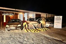 Gendarmería incautó 37 kilos de cocaína Foto: NA