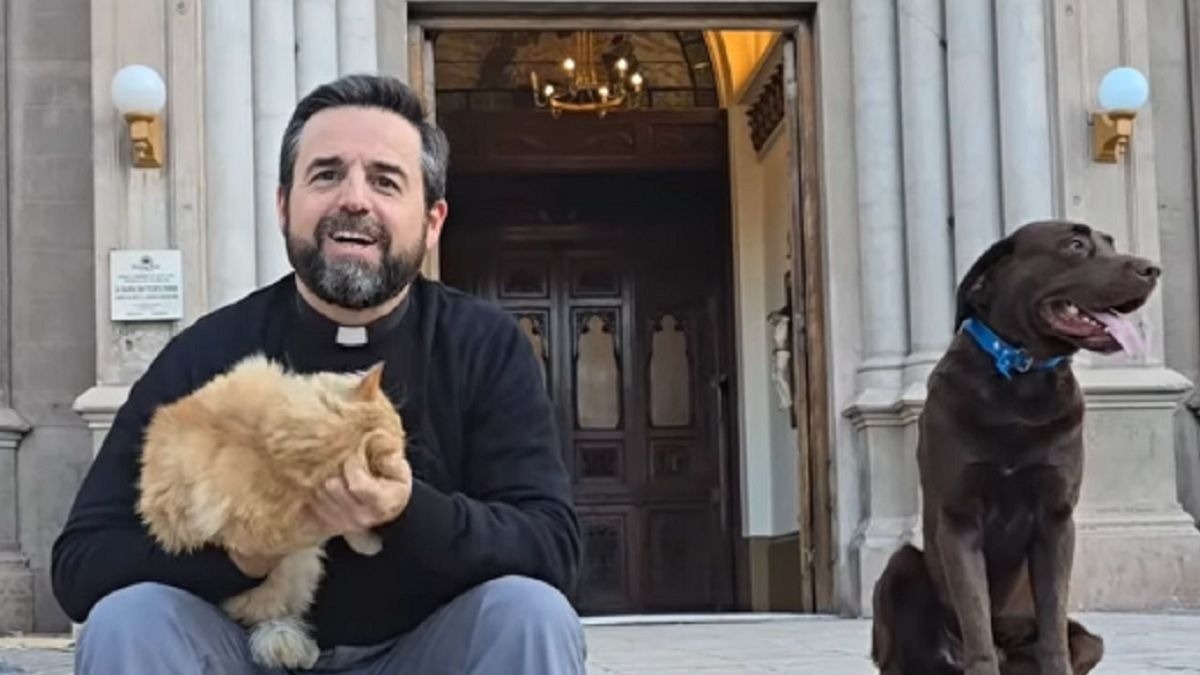 Un cura va a celebrar una misa por el Día del Animal y pide que lleven a las mascotas