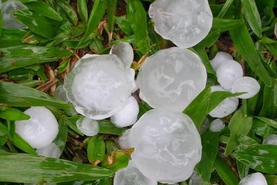MDZol | Hubo algo de granizo en San Carlos, pero sin consecuencias mayores. Foto: Archivo