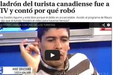 el motochorro, una postal argentina en la prensa extranjera