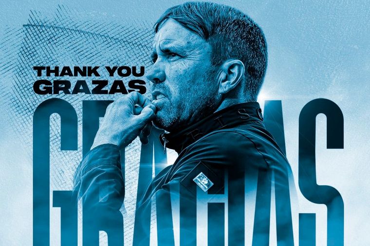 Coudet no es más el entrenador del Celta.