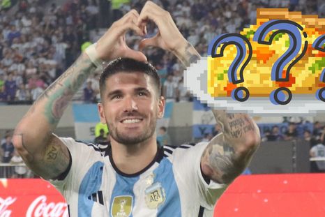 Esta es la insólita merienda favorita de Rodrigo De Paul protéica y deliciosa Esta es la insólita merienda favorita de Rodrigo De Paul protéica y deliciosa
