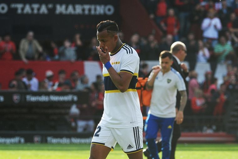 Sebastián Villa volvió a jugar. Foto: Télam