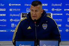 El DT habló en conferencia de prensa.