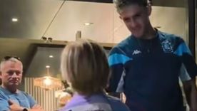 Martirena y uno de esos gestos que nadie olvida previo a la final con Estudiantes.