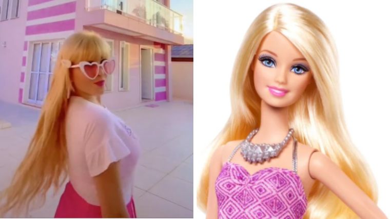 TikTok, video viral, barbie