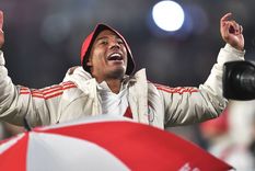 Nico de la Cruz, una de las figuras del River campeón. Foto: Télam