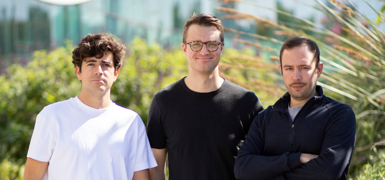 Fernando Terrés (CEO), Zach Garman (CPO) y Álvaro Correa (COO), fundadores de ARQ Fernando Terrés (CEO), Zach Garman (CPO) y Álvaro Correa (COO), fundadores de ARQ