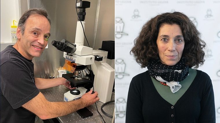 Los argentinos Horacio de la Iglesia (Universidad de Washington) y Fernanda Ceriani (Fundación Instituto Leloir/Conicet), son dos de los autores del estudio. Foto: Conicet