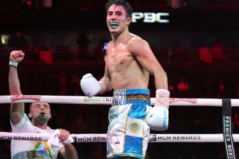 Mirco Cuello ganó en Libia y se consagró campeón mundial de boxeo. Foto: captura de TV Mirco Cuello ganó en Libia y se consagró campeón mundial de boxeo. Foto: captura de TV