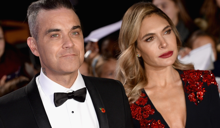 Robbie Williams y su esposa Ayda Field fueron entrevistados y el cantante hizo una dolorosa confesión sobre su vida sexual Foto: Getty Images