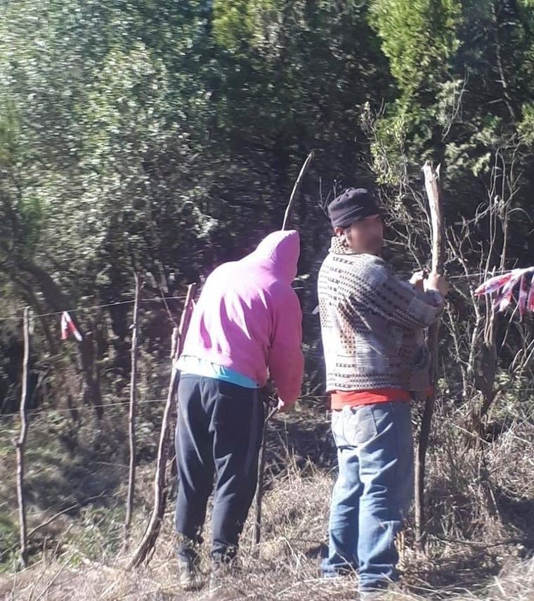 ¿Reclamo ancestral o delito? En los últimos días hubo ocupaciones coordinadas en varias zonas de la reserva. Foto: masrionegro.com