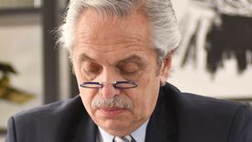 Alberto Fernández habló de todo. Foto: NA Alberto Fernández habló de todo. Foto: NA