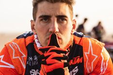 Luciano Benavides perdió el liderazgo en motos a falta de una etapa para el cierre del Dakar 2026.