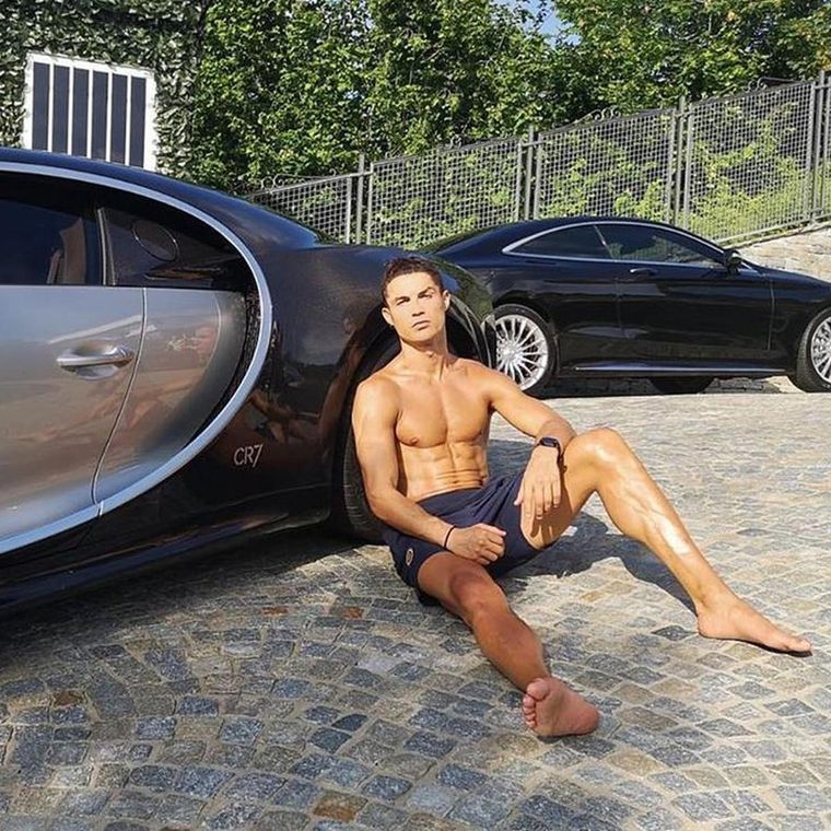 Cristiano suma otra joya a su lujosa colección de autos. Foto: Instragram Cristiano Ronaldo