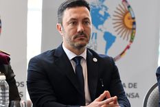 El ministro de Defensa, Luis Petri, viene de presidir la XVI Conferencia de Ministros de Defensa de las Américas en Mendoza. Foto: ALF PONCE MERCADO / MDZ