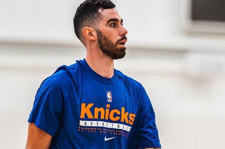 Vildoza no seguirá en la NBA. Foto: @NY_KnicksPR