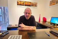 Carlos Rottemberg, desde su oficina en Mar del Plata Foto: Federico Bruno Carlos Rottemberg, desde su oficina en Mar del Plata Foto: Federico Bruno