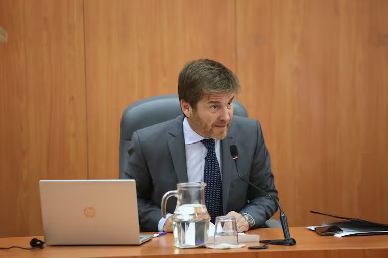 El juez Andr&eacute;s Basso, presidente del Tribunal Oral Federal N&uacute;mero 3