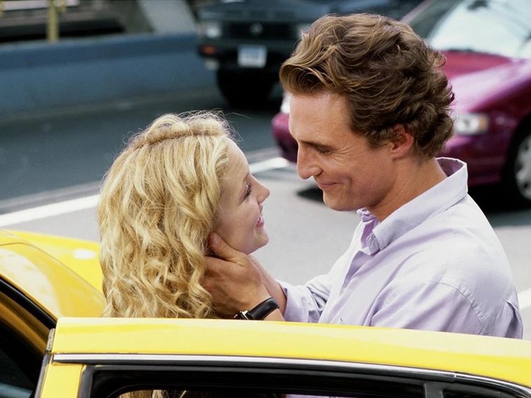Como perder a un hombre en 10 días está protagonizada por Kate Hudson y Matthew McCoanughey.