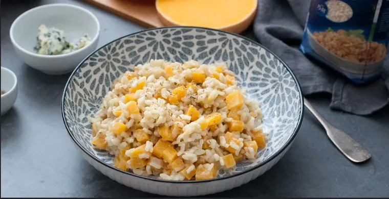 Prepará un rico risotto de calabaza y queso azul. Prepará un rico risotto de calabaza y queso azul.