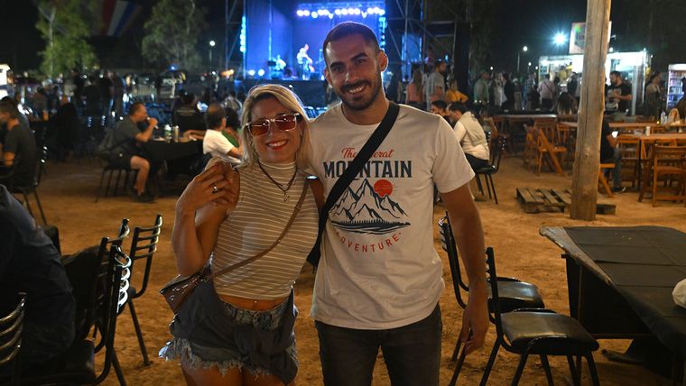 Paula Sottano y Cristian Svrsek. Paula Sottano y Cristian Svrsek.