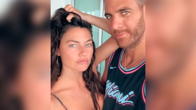 Sofía Jujuy Giménez y Juan Martín del Potro