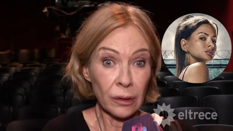 Inés Estévez trabajó con la China Suárez en la serie En el barro.