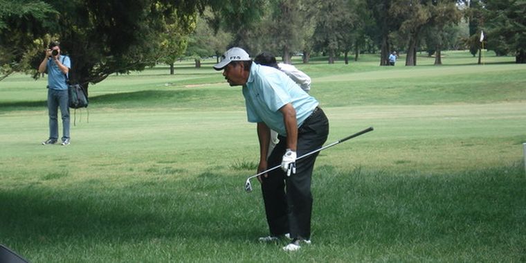 El Gato está al acecho del primer puesto en el Abierto Senior. Foto: José Luis Sánchez