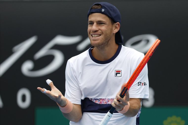 Diego Schwartzman quedó eliminado en Australia. Foto: Australian Open