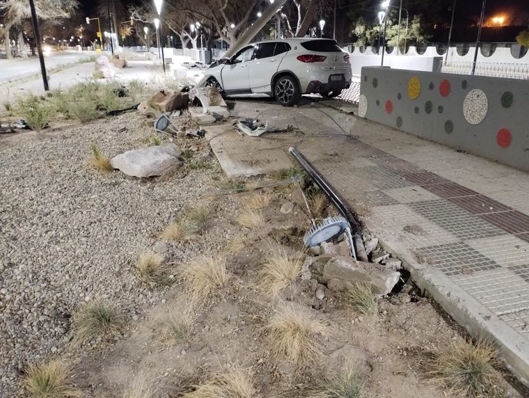 Daños Se registraron dos accidentes en los últimos días Foto: gentileza