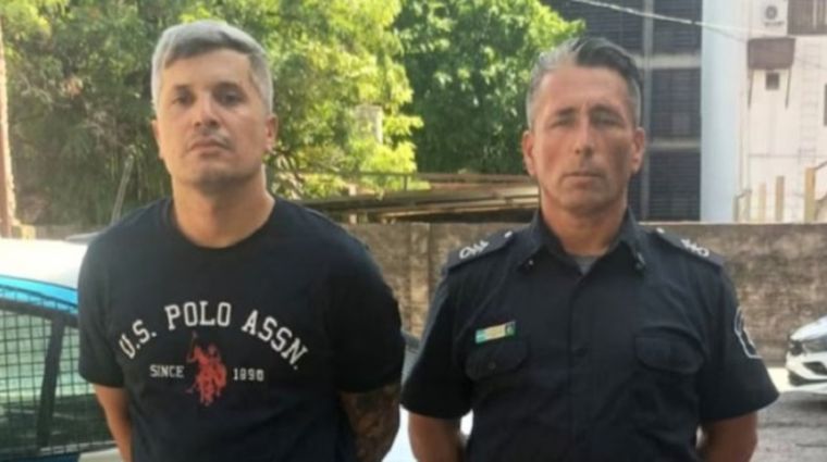 Lucas Adrián Gómez, el policía detenido por el homicidio de Juan Cruz Leal en Ituzaingó.