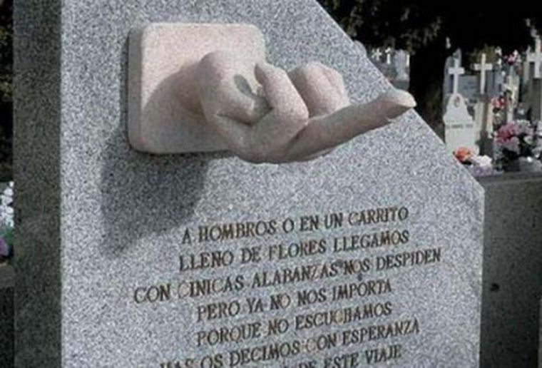 Algunos mensajes son imperdibles. Foto: El Mundo